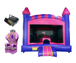 princess-3-in-1-bounce-house-rental.-add-chair-and-bubble