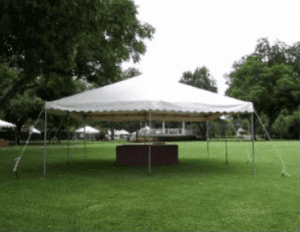 20 x 20 tent rental Image 20 x 20 foot Tent Rental