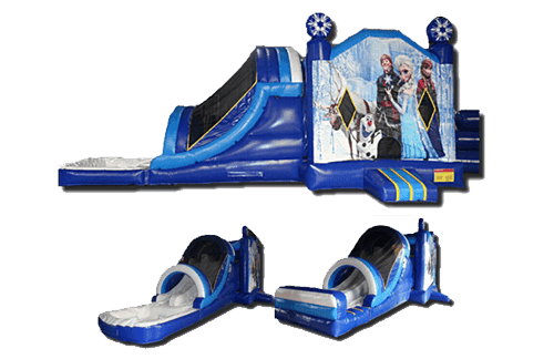 xtreme-jumpers-frozen-5-in-one-wet-dry-slide-combo Frozen 5-in-1 Combo Wet/Dry Slide Rental