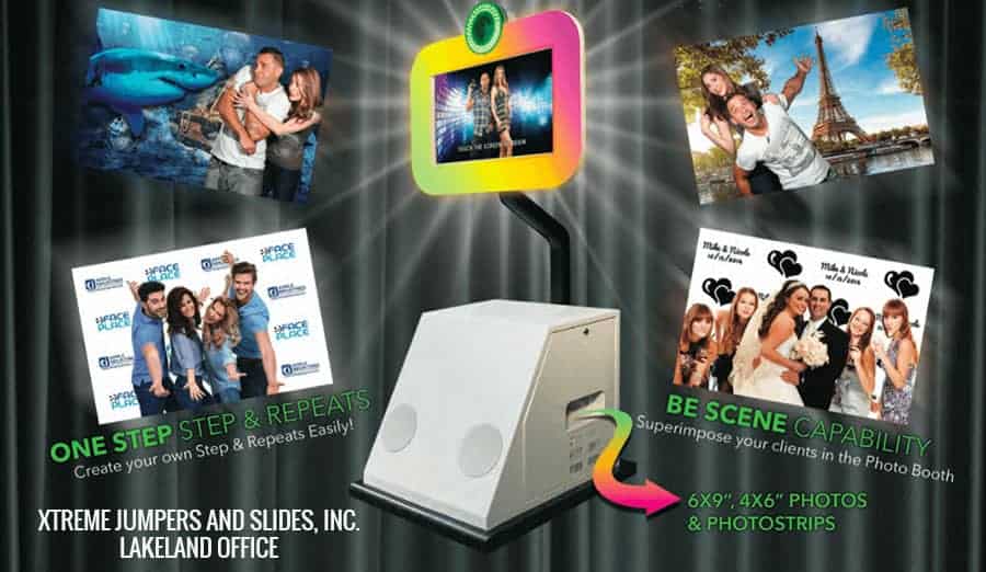 photo booth rental lakeland fl by Xtreme Jumpers and Slides