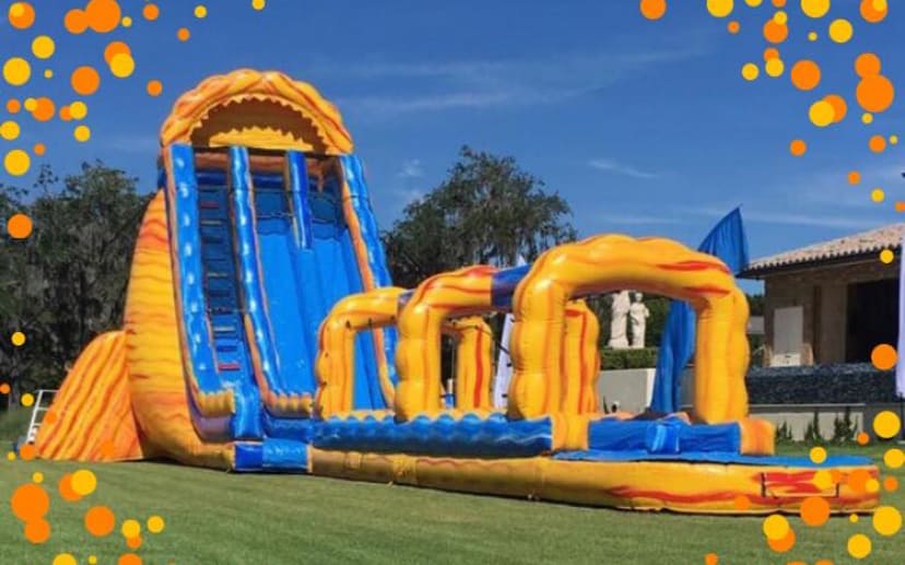 What To Expect When Renting An Inflatable Water Slide ...