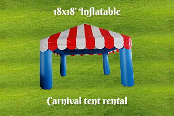 18 ft Inflatable Carnival Tent for rent