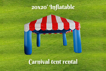 18 ft Inflatable Carnival Tent for rent